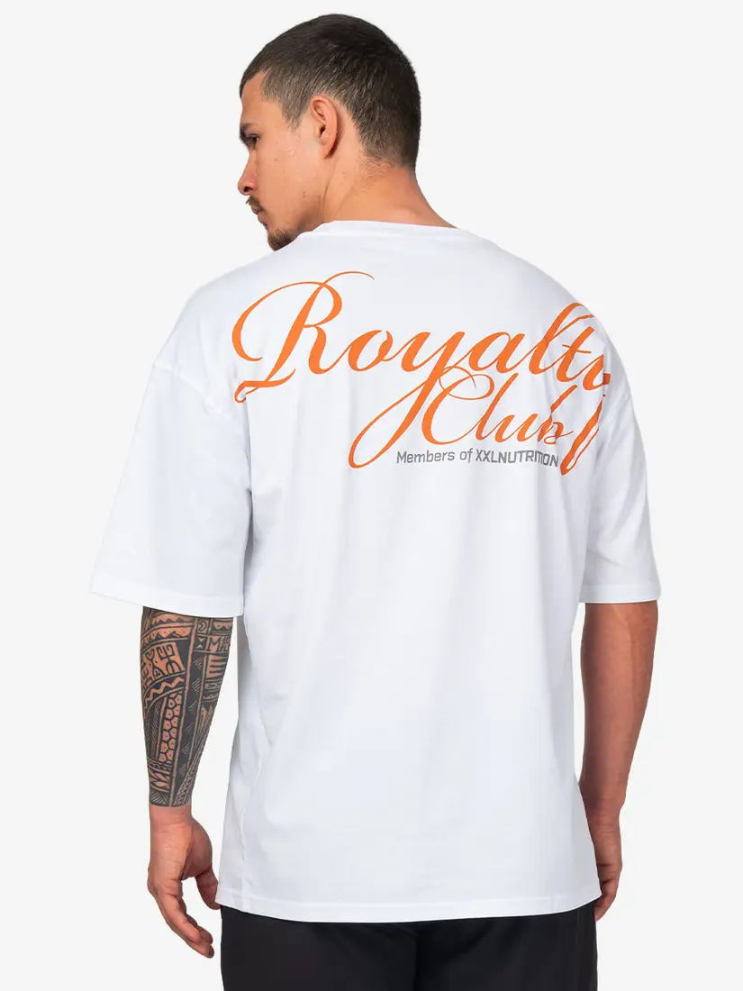 Maattabel voor Royalty Club T-Shirt - White