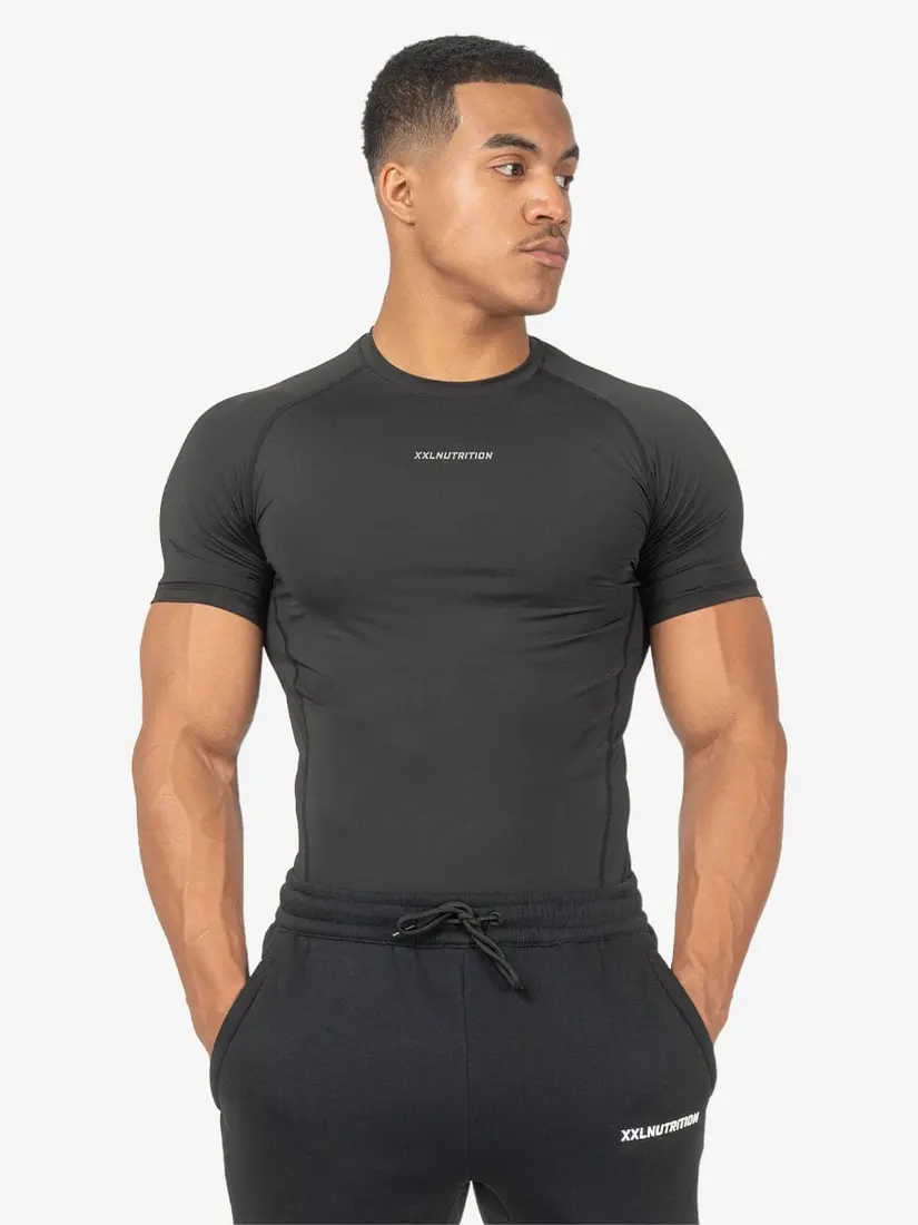 Größentabelle für Compression T-Shirt - Black