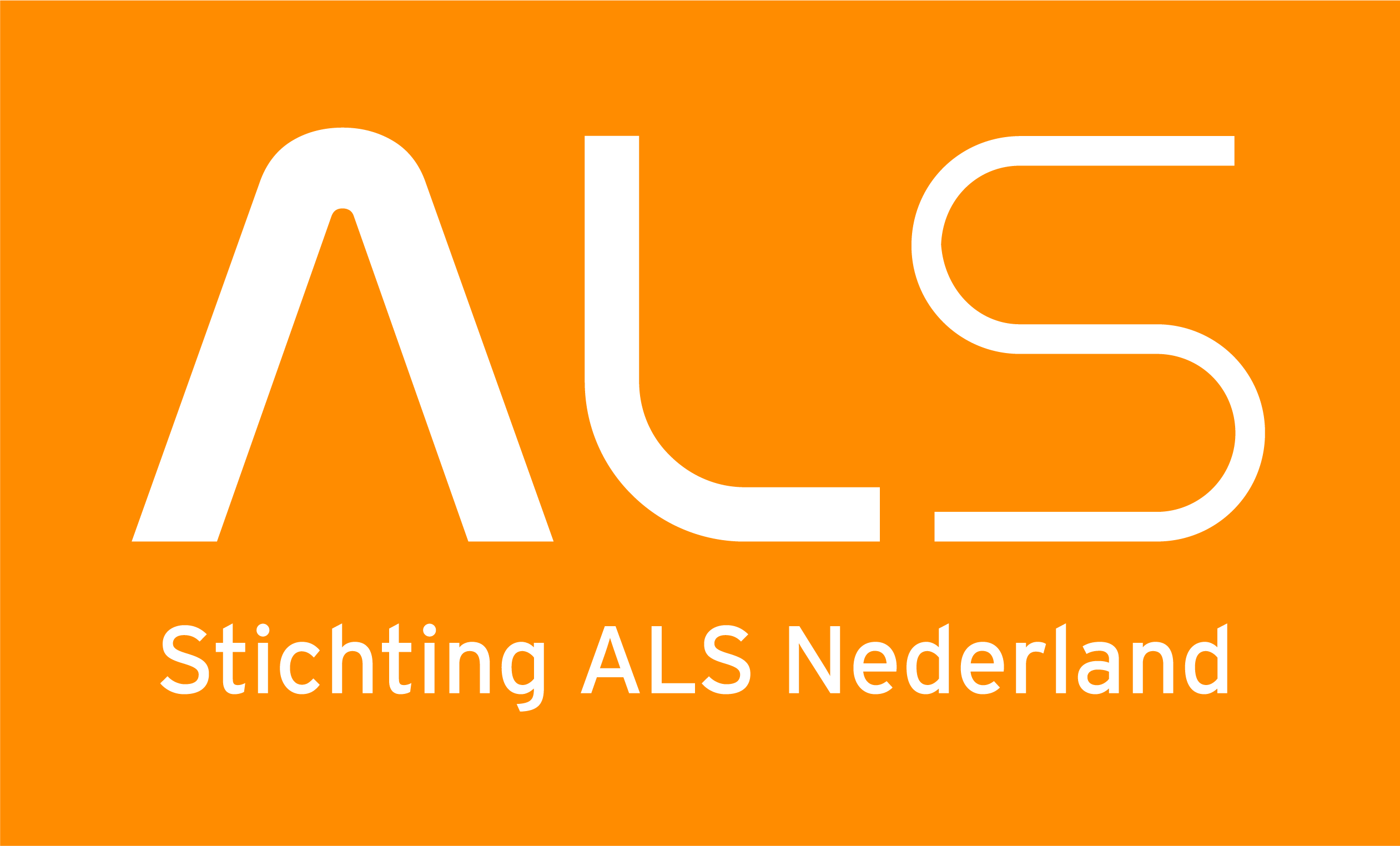 Logo van Stichting ALS, organisatie voor Amyotrofische Laterale Sclerose