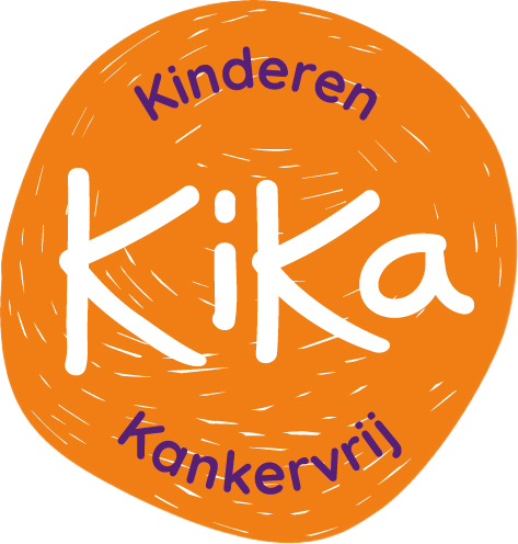 Logo van KiKa, de stichting voor kinderkankeronderzoek