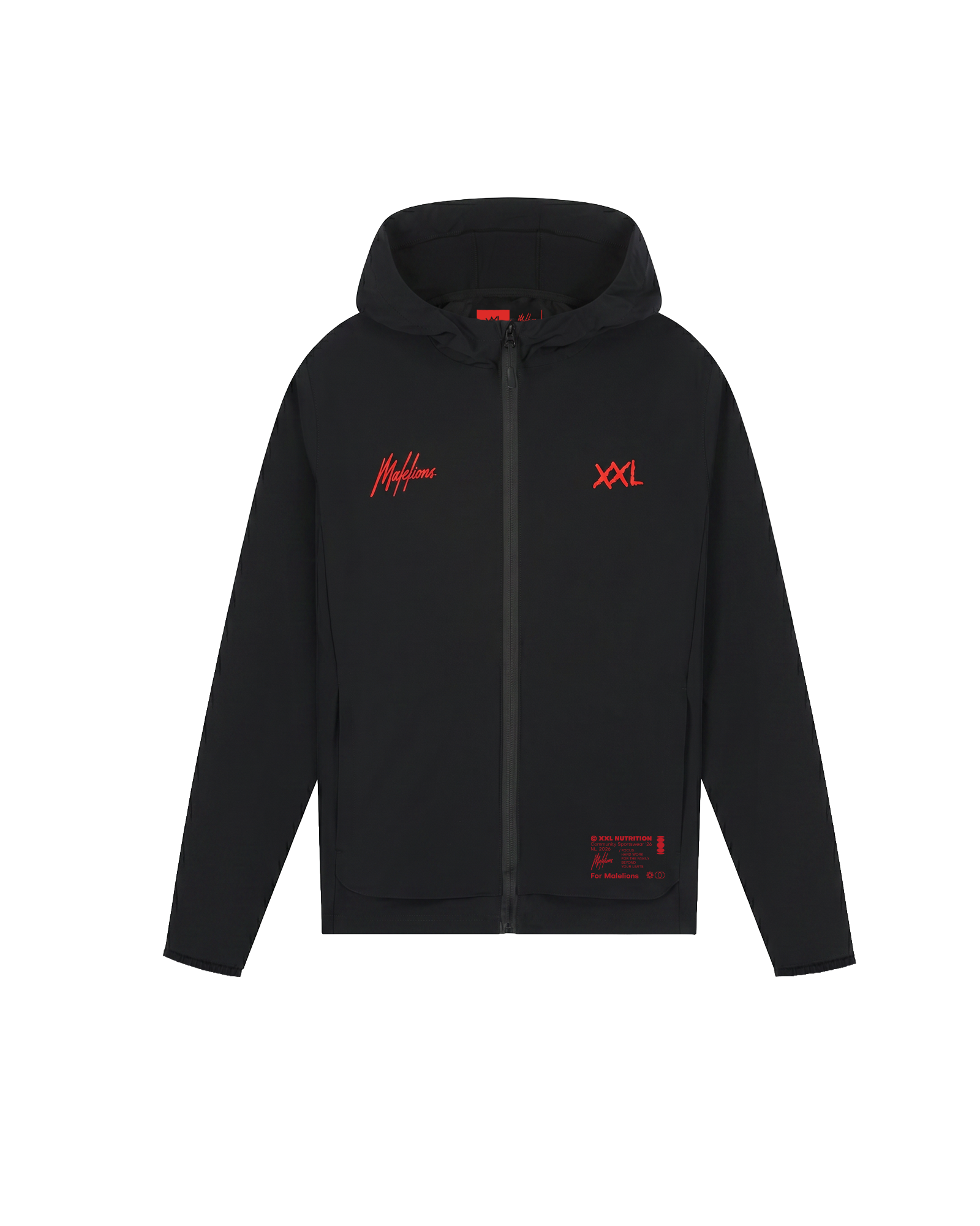 XXL Sportswear Malelions x XXL Track Jacket Zwart L