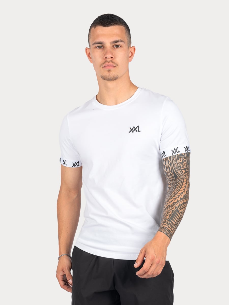 XXL Sportswear Iconic T-Shirt - White Wit XXL