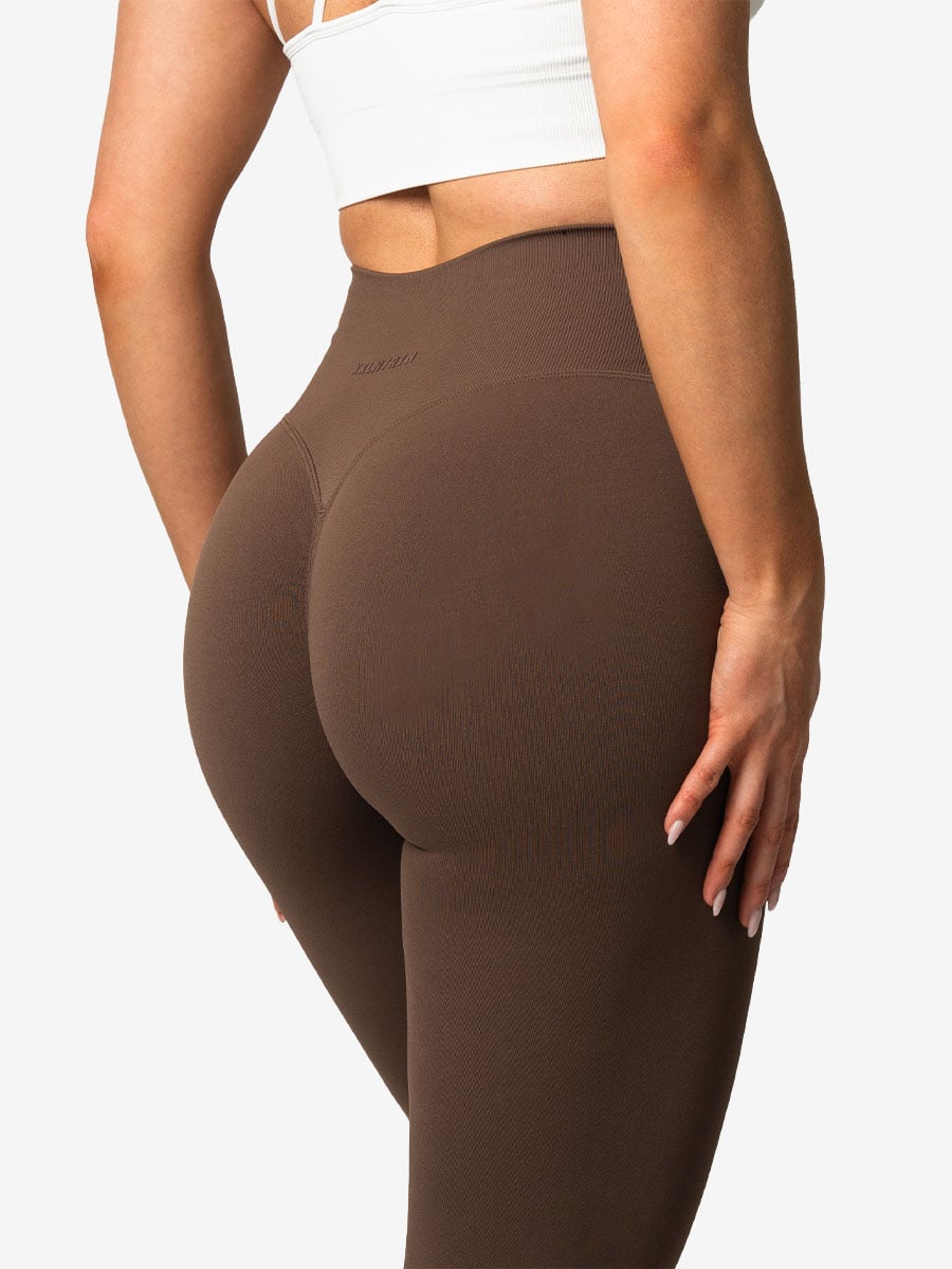 Sculpt Seamless Leggings – Brown – L