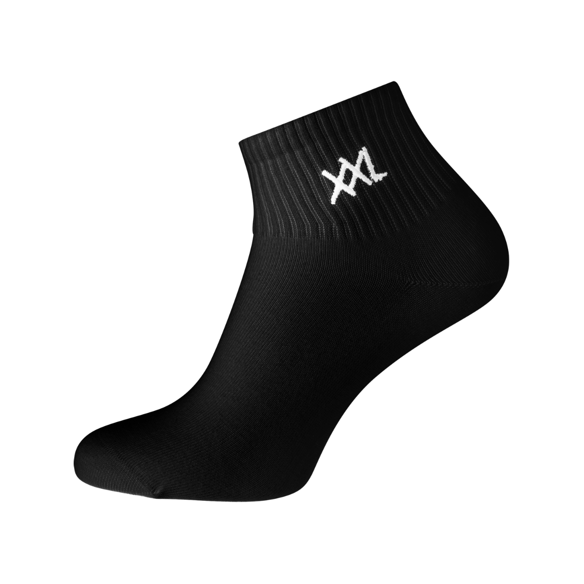 XXL Sportswear Sport Socks Ankle - Black Zwart 43-46
