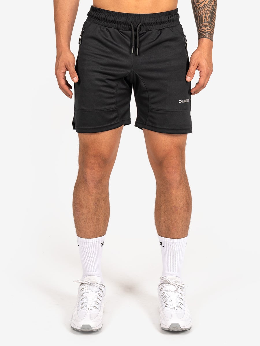 XXL Sportswear Training Shorts - Black Zwart L