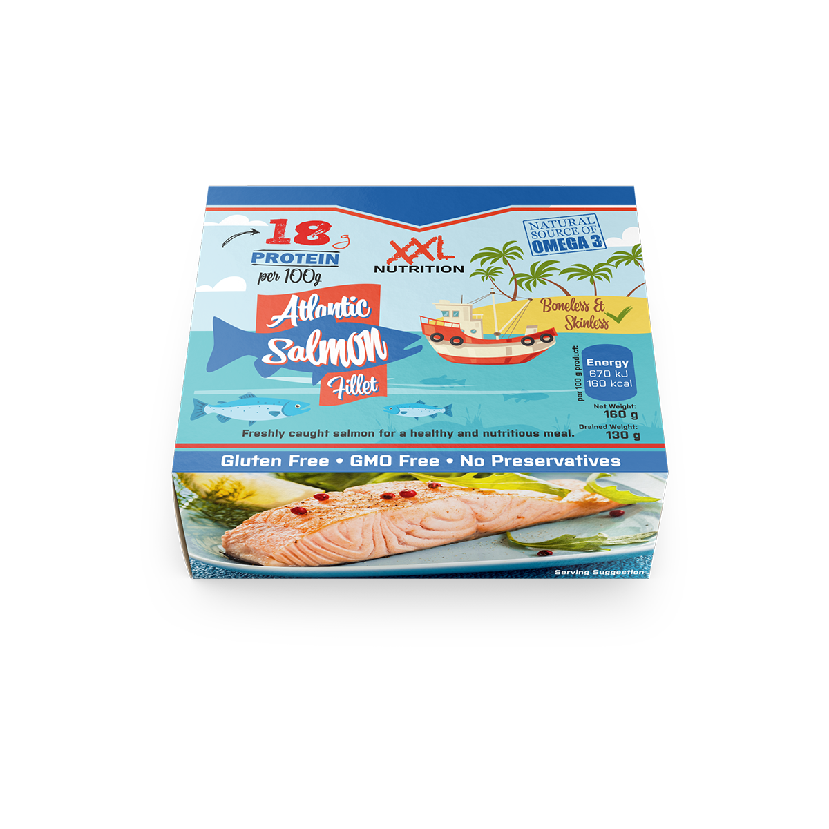 Xxl Nutrition Verzehrfertige Lachs