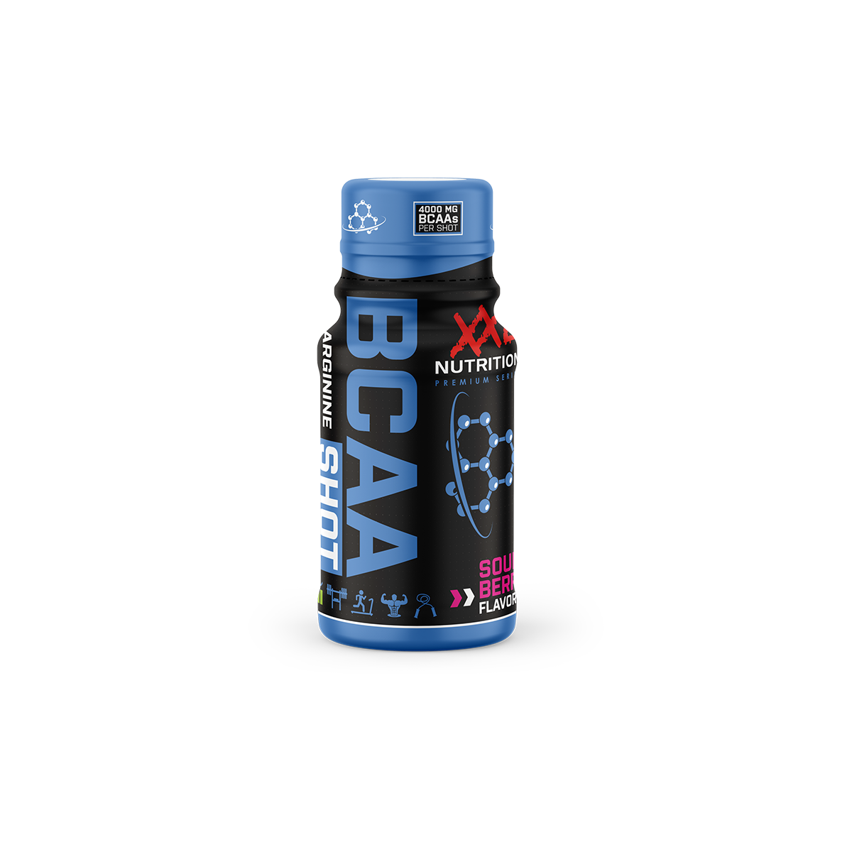 XXL Nutrition BCAA Shot Sour Berry 1 shot - 60 ml