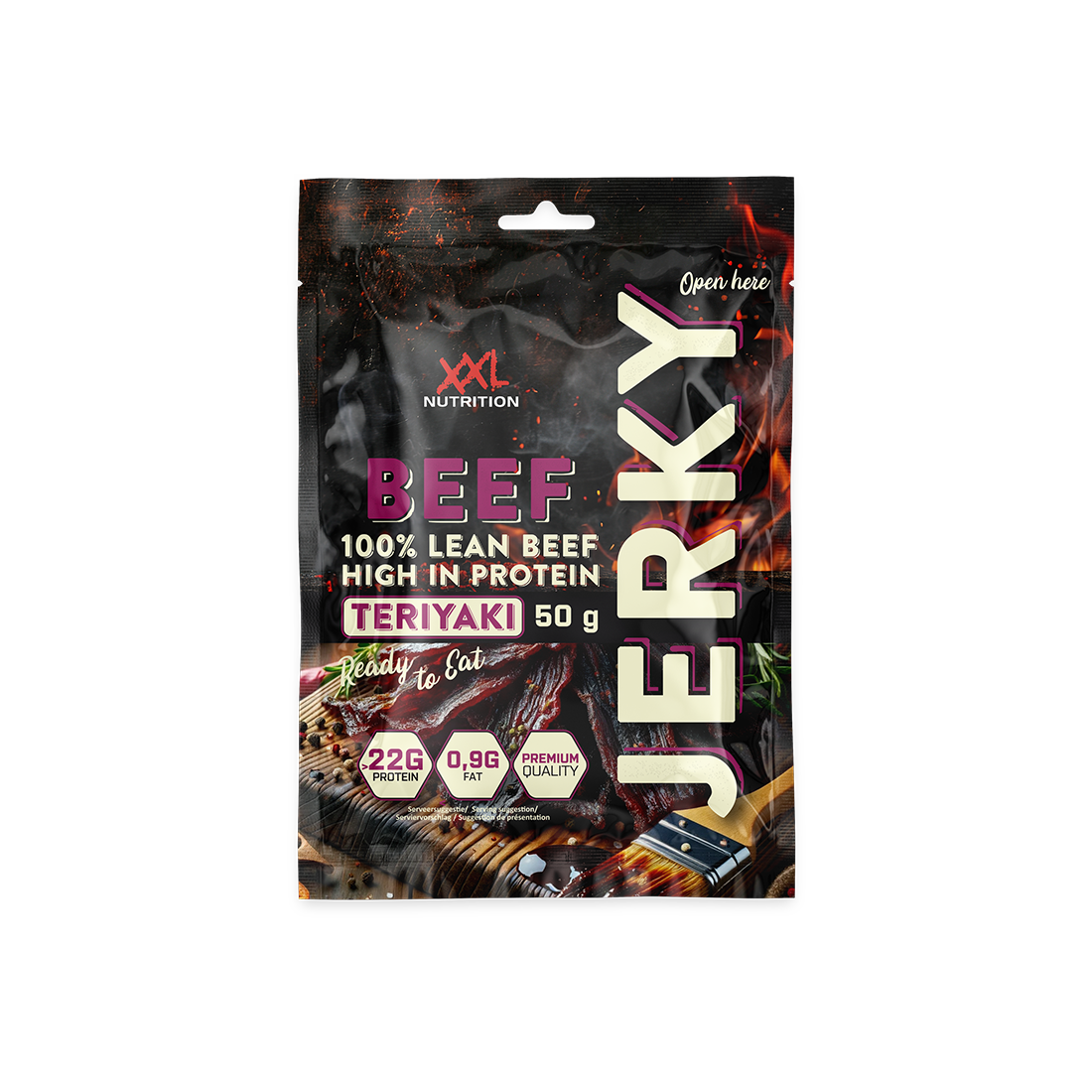 XXL Nutrition Beef Jerky Teriyaki 50 gram