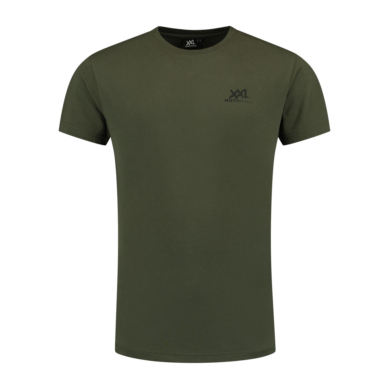 XXL Sportswear Bigger Is Better T-Shirt - Dark Green Donker Grijs L