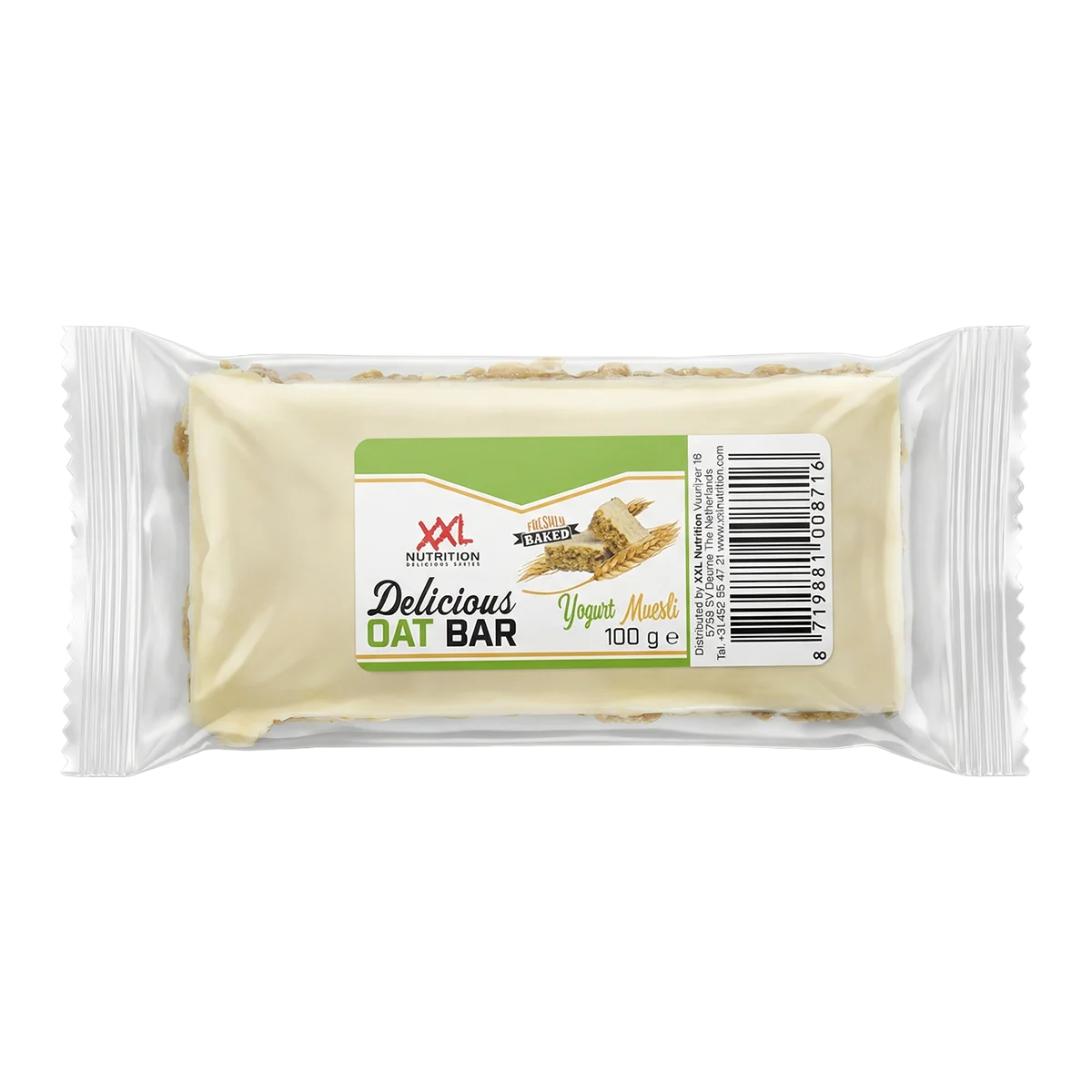 XXL Nutrition Delicious Oat Bar Yoghurt Muesli 1 reep - 100 gram