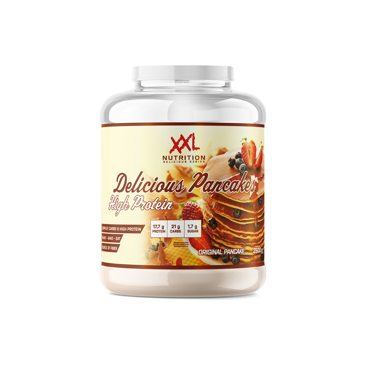 XXL Nutrition Delicious Protein Pancakes Original Pancake 2500 gram