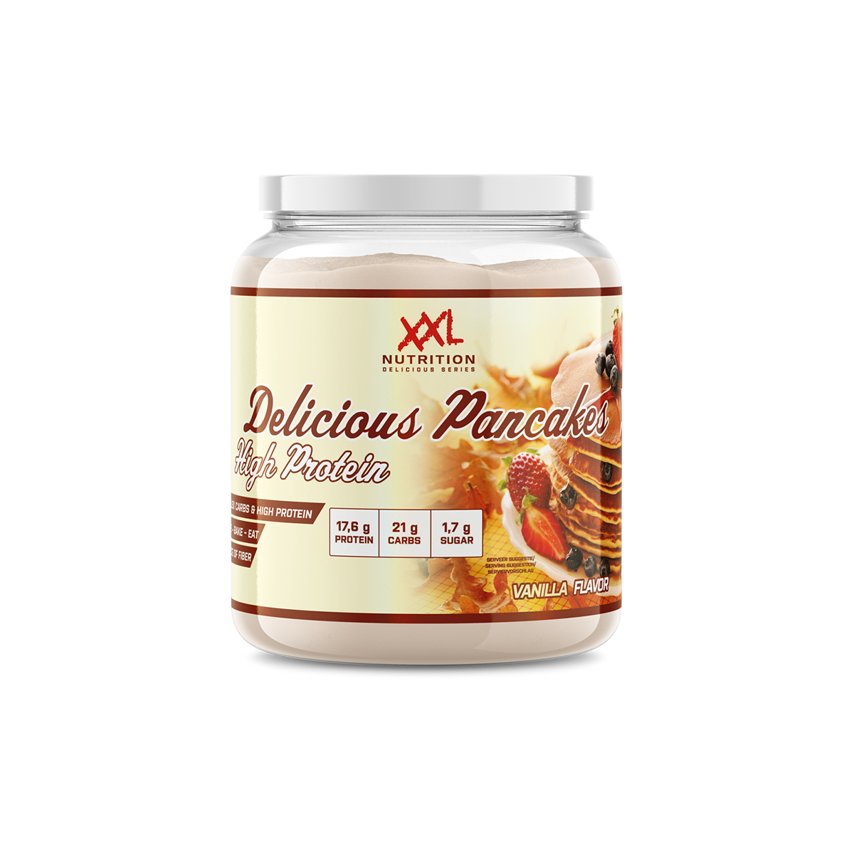 XXL Nutrition Delicious Protein Pancakes Vanilla 1000 gram