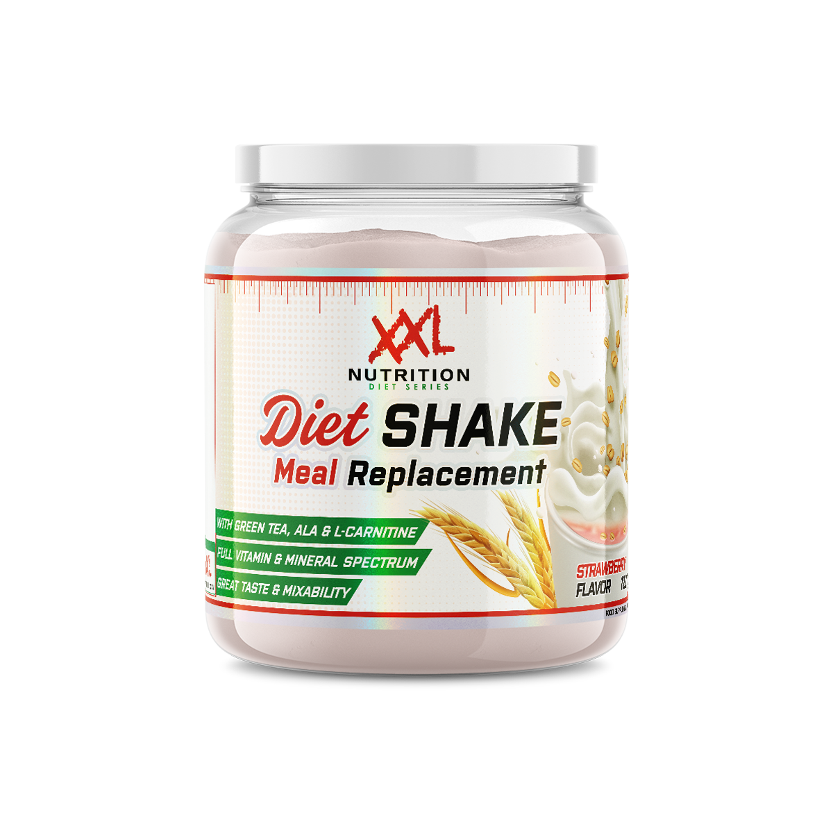 XXL Nutrition Diet Shake Aardbei 1200 gram