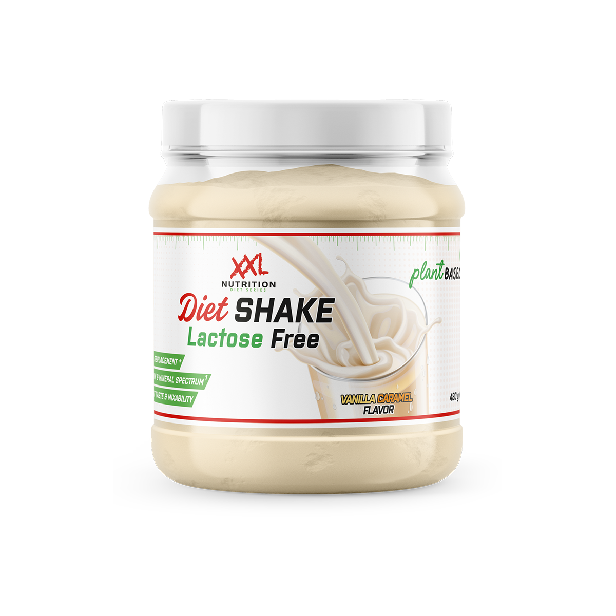XXL Nutrition Diet Shake - Lactose Free 480 gram