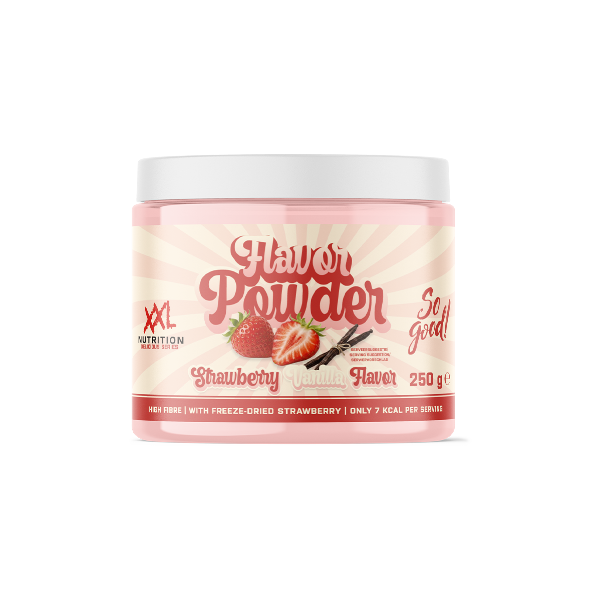 XXL Nutrition - Flavor Powder - Smaak Poeder - Aardbei Vanille - 250 gram
