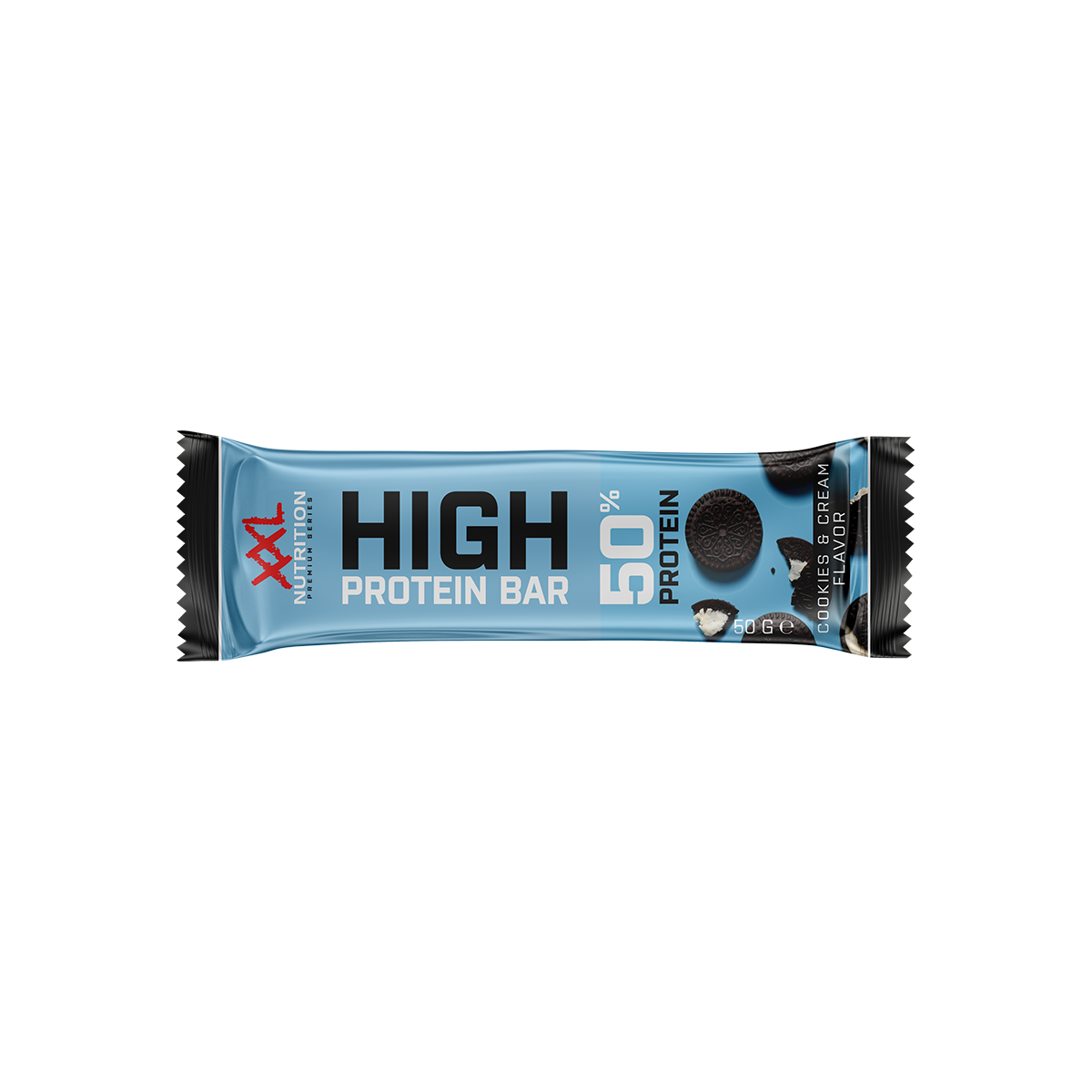 XXL Nutrition High Protein Bar Cookies & Cream 1 reep (50 gram)