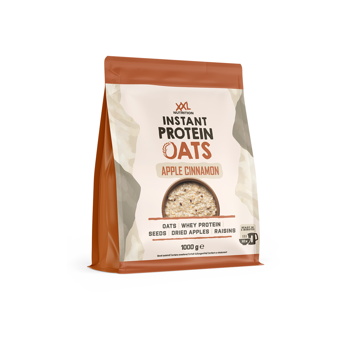 XXL Nutrition Instant Protein Oats Apple / Cinnamon 1000 gram
