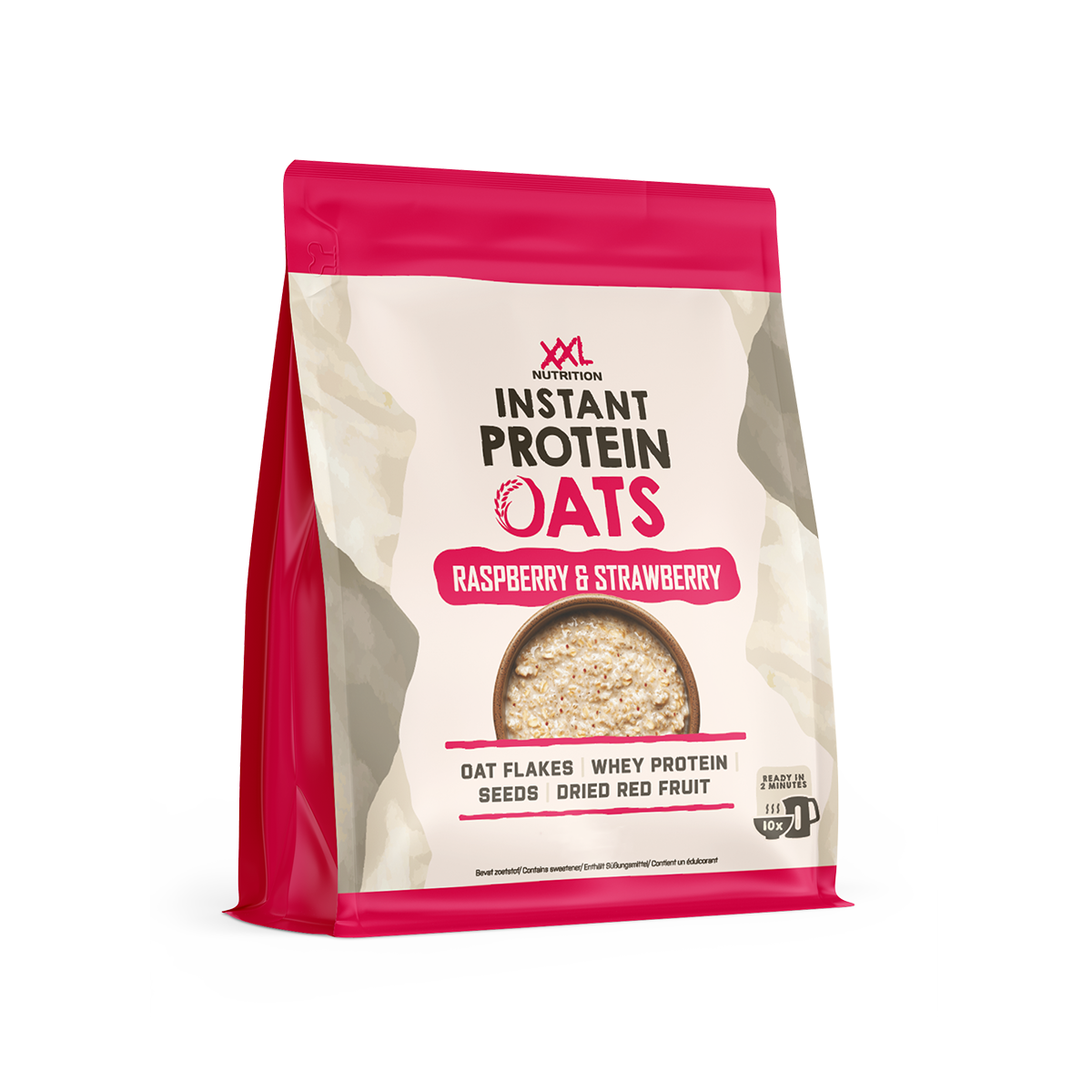 XXL Nutrition Instant Protein Oats Aardbei 2500 gram