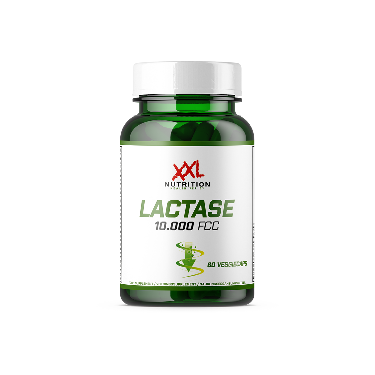 XXL Nutrition Lactase Enzym - 10.000 FCC - 60 capsules