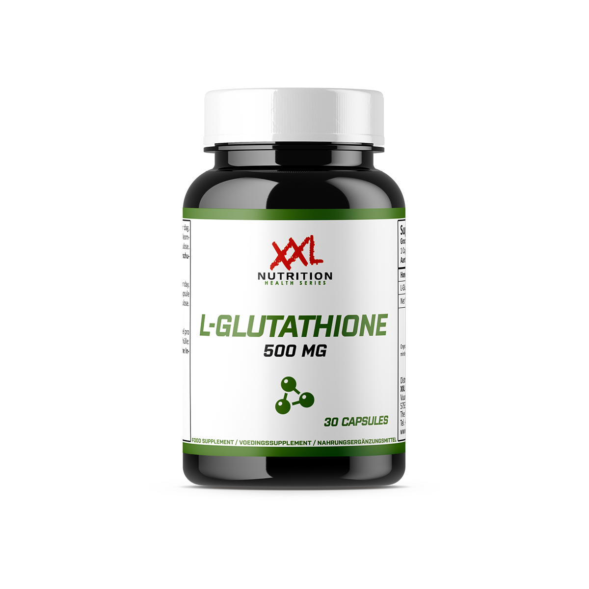 XXL Nutrition L-Glutathion (GSH) - 500 mg - 30 capsules