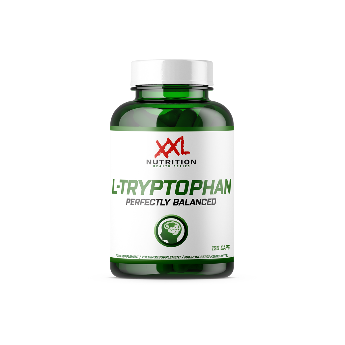 L-Tryptofaan - 500 mg - 120 capsules