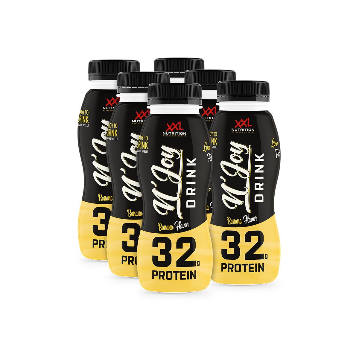 XXL Nutrition N'Joy Protein Drink Banaan 6 Pack - 310ml