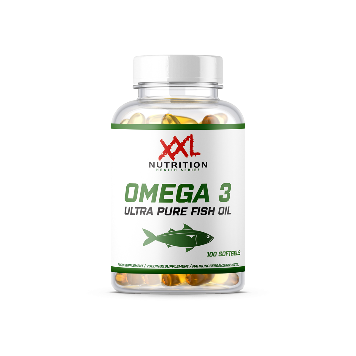 XXL Nutrition Omega 3 Ultra Pure - 1000 mg - 100 softgels