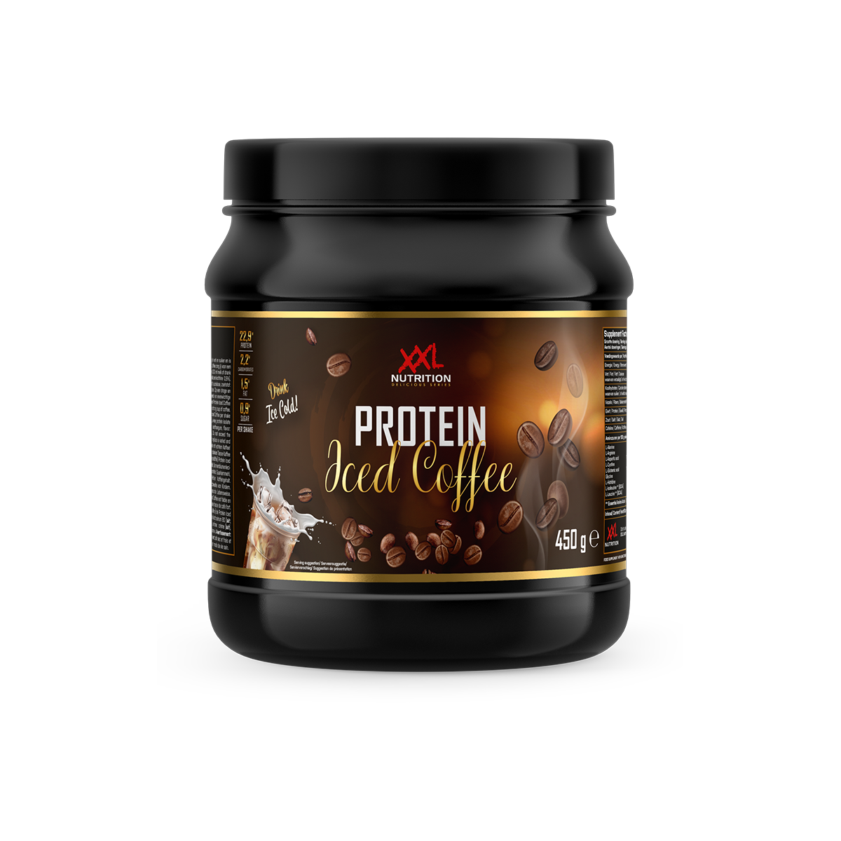 XXL Nutrition Protein Iced Coffee Regular 450 gram
