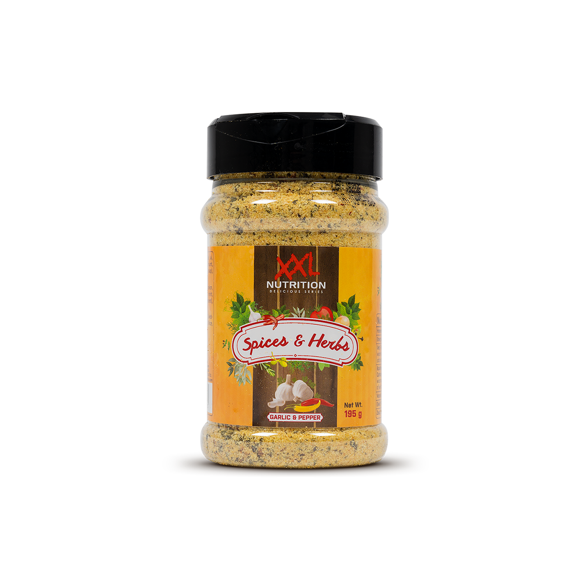 XXL Nutrition Spices & Herbs Garlic & Pepper (195 gram) 195 gram