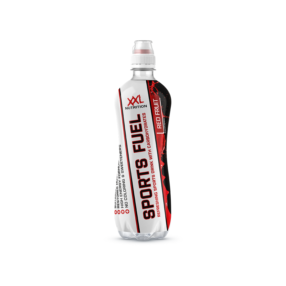 XXL Nutrition Sports Fuel Red Fruit 6 Pack - 500ml