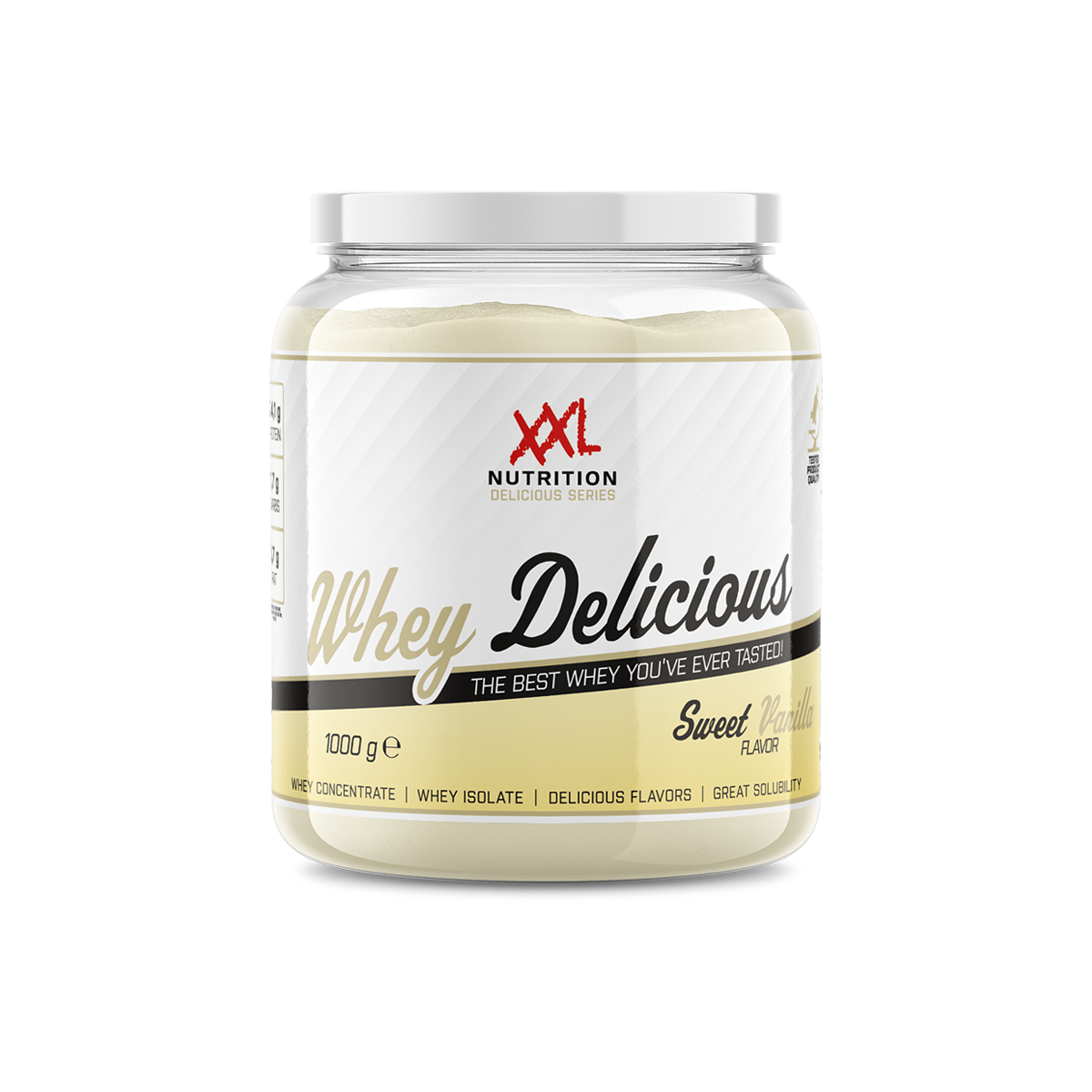 XXL Nutrition Whey Delicious Sweet Vanilla 1000 gram
