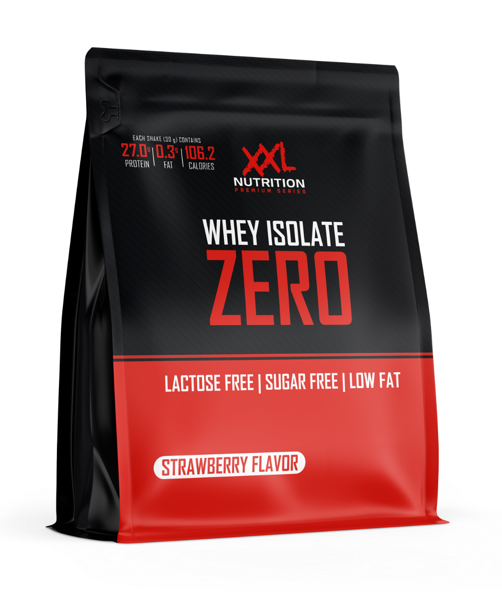 XXL Nutrition Whey Isolate Zero Aardbei 1000 gram